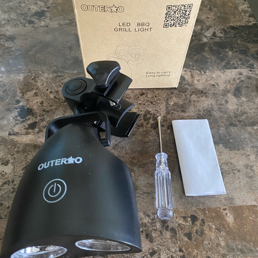 OUTERDO Barbecue Grill Light Led Grill Light Touch Sensitive Switch New